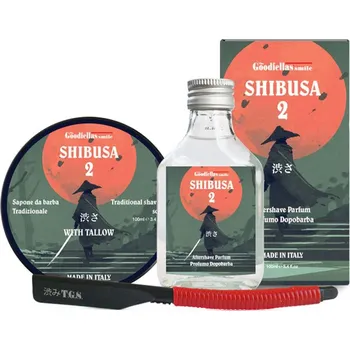 Péče o vousy Set na holení THE GOODFELLAS' SMILE Shibusa 2 Traditional shaving set