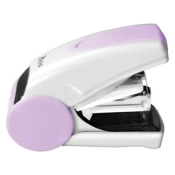 Děrovačka Mini zszywacz fioletowo-biały 20 kartek GV080-FB