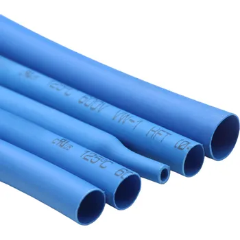 Smršťovací bužírka 2:1, modrá 1m 16 mm