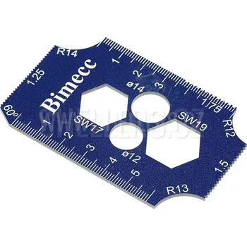 Měrka šroubů Bimecc, plast