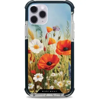 Pouzdro na mobilní telefon Odolný obal Mobiwear MagSafe Elite Bumper - Apple iPhone 11 Pro - D010D Letní louka (Odolný kryt, pouzdro, obal Mobiwear Elite Bumper na mobil Apple iPhone 11 Pro - D010D Letní louka, materiál Plast + TPU silikon + kov - zesílená ochrana telefonu, podpora