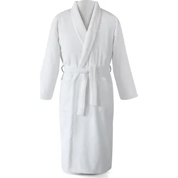 Pánský župan VEBA kvalitní pánský froté župan ze 100% bavlny bílý - VEBA-ZUP-NARVIKADAM4-BILA