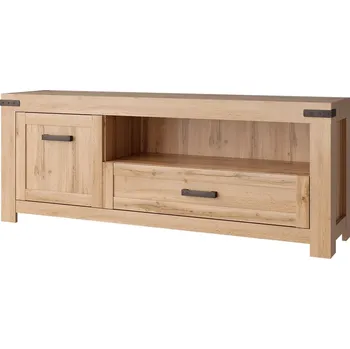 Televizní stolek Televizní stolek LIBERATA 1D1S/160, dub wotan + vyzvednutí ZDARMA
