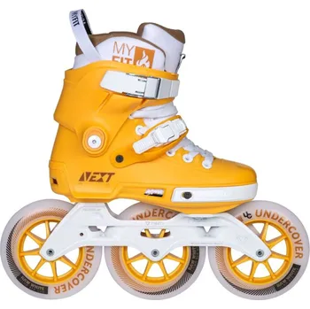 Kolečkové brusle Kolečkové brusle Powerslide Next Mustard 125 Trinity, 3x, 125, 40-41 Powerslide