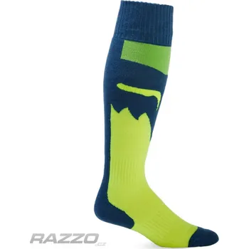Pánské ponožky MX ponožky FOX 180 Flora Sock Blue Yellow 2024 L