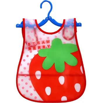 Bryndák Dětský vodotěsný bryndák Baby Safe 45x28 cm - Jahoda