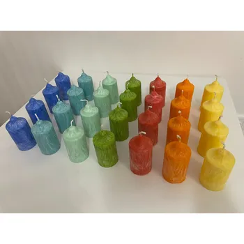 Svíčka Adventní svíčka malá, Barva: Bílá