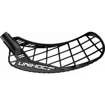 Florbalová čepel Unihoc čepel Epic Hard Titan PP bílá - tvrdá - levá (levá ruka dole)