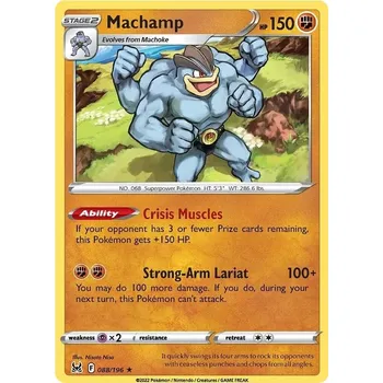Karetní hra Machamp 088/196 - Lost Origin Typ karty: Holo