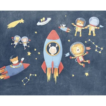 Fototapeta Fototapeta vliesová IAX7-0036 Friends in Space 350x280 cm