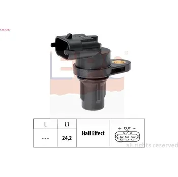 Autoelektrika Snímač, poloha vačkového hřídele EPS 1.953.387