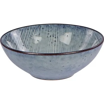 Miska 17 cm Broste NORDIC SEA - šedá šedá, modrá