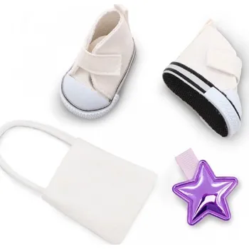 Panenka Doplňky k panence Sweet Sisters - Orange Toys - White Bag