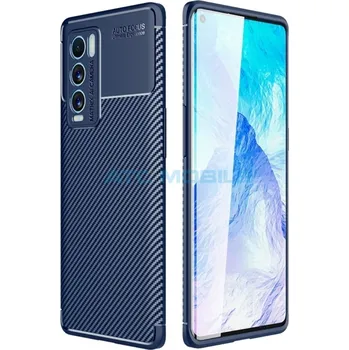 Pouzdro na mobilní telefon Shockproof Carbon Fiber kryt Realme GT Explorer Master Edition modrý a zpět 9 Kč s ATC Clubem