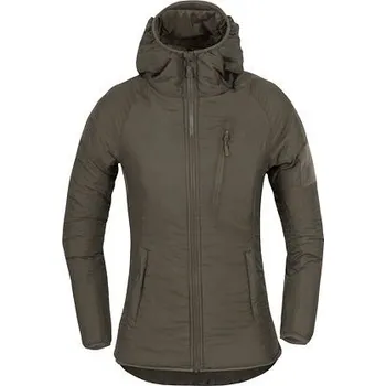 Dámská softshellová bunda Dámská bunda Helikon Wolfhound Hoodie Jacket - Taiga Green Velikost: L