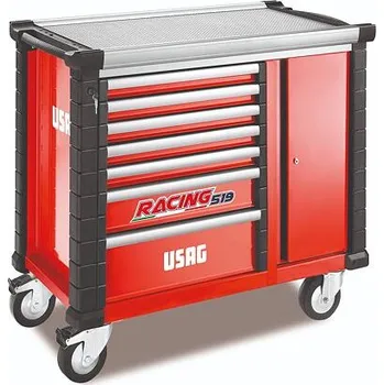 Montážní dílenský vozík na nářadí USAG 519 RBO7/3V