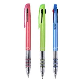 Kuličkové pero CONCORDE Trio Plus, 3barevné, asort