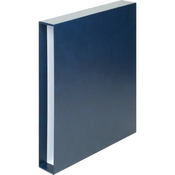 Obal pro sběratelský předmět Lindner STANDARD kroužkové desky Barva: Modrá, Provedení: Pouze ochranná kazeta