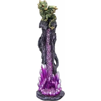 Stojánek na vonné tyčinky Krystalová jeskyně cca 25,2 cm, 520 g