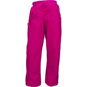 Dívčí kalhoty Fantom zimní softshellové kalhoty do nápletu - růžové Velikost: 158