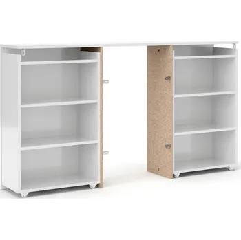 Komoda Falco Čelo postele Simplicity 135 šíře 140 cm bílý lesk