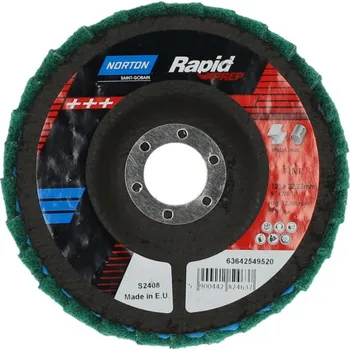 Brusný kotouč NORTON-CLIPPER Netkané lamelové kotouče 125x22mm Jemny Norton RAPID PREP