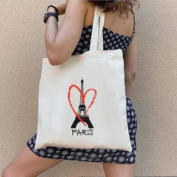 Taška přes rameno dámská, motivy Paříž a Eiffelova věž - 14