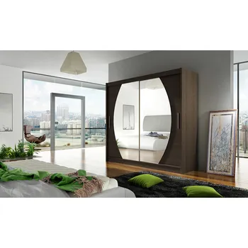 Šatní skříň Falco Skříň Berger IV choco