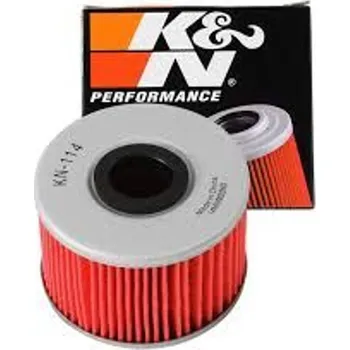 Filtr pro motocykl K&N Olejový filtr Premium KN 114