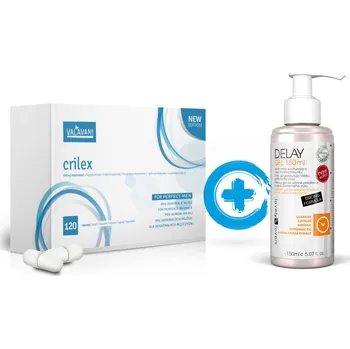 VALAVANI Akční balíček Crilex 120 kapslí + Delay gel 150ml