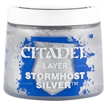 Výtvarná barva Citadel Layer Paint (Stormhost Silver) - krycí barva, stříbrná
