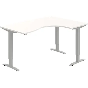 Kancelářský vozík HOBIS trigon elektr.stavitelný stůl stand.ovlad. - MST 2 2005 L, bílá + doprava zdarma