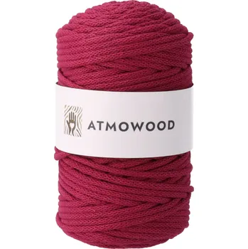 Příze příze 5 mm - purpurová