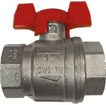 Vodovodní kohout RUB KOHOUT KULOVÝ s.90 VODA,MOTÝL, FF DN 10