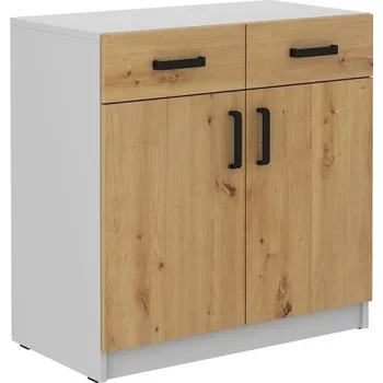 Psací stůl Falco Skříňka Matylda 105 spodní dub artisan/sv.šedá