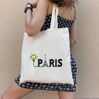 Taška přes rameno dámská, motivy Paříž a Eiffelova věž - 21