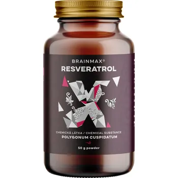 Přírodní produkt BrainMax Resveratrol Powder 300 mg