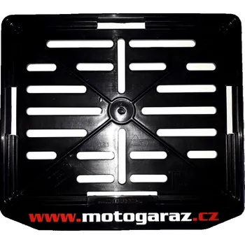 Držák SPZ 3D SPZ Nosič SPZ na motorku s 2D motivem Motogaraz.cz