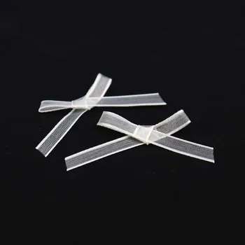 Stuha STUHA a. s. Dobruška Svatební mašličky organzové 20 ks smetanové