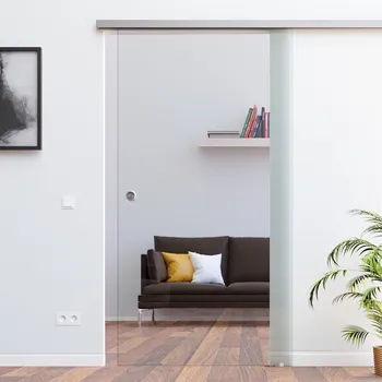 Interiérové dveře Amod Padova skleněné posuvné dveře 900x2050 mm s mušlí