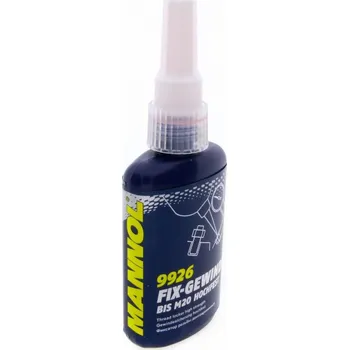 Průmyslové lepidlo MANNOL Fix-Gewinde Hochfest 50 ml Lepidlo na závity vysokopevnostní M9926
