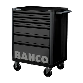 Mobilní dílenský vozík (černý) 1472K6BLACK (vozík se 6 zásuvkami)