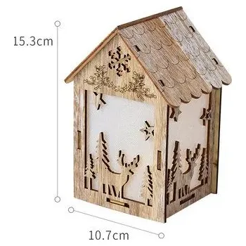 Svícen Dřevěný svícen | svícen na čajovou svíčku - Velký jediný los