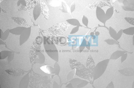 Statická fólie - listy (S6733)