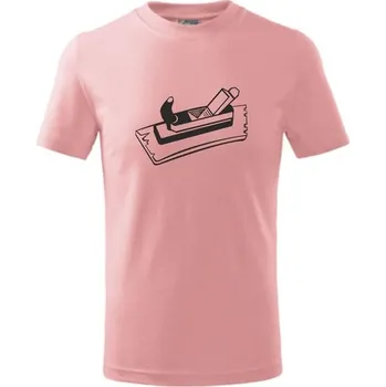 Chlapecké tričko ON-DESIGN Dětské tričko s TRUHLÁŘEM Velikost: 146 cm/10 let, Barva: růžová