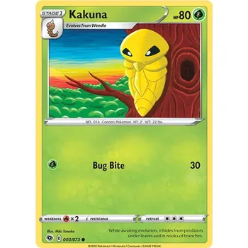 Sběratelská karetní hra Kakuna 003/073 - Champion´s Path Typ karty: Non-Holo