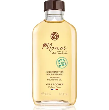 Yves Rocher Monoi de Tahiti tradiční vyživující olej na tělo a vlasy 100 ml Tělový olej Yves Rocher Monoi de Tahiti tradiční vyživující olej na tělo a vlasy 100 ml