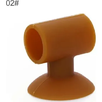 dveřní zarážka Zarážka na kliku | tlumič na kliku - Hnědá