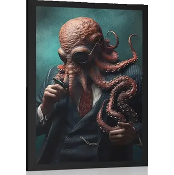 Plakát Dovido Plakát zvířecí gangster chobotnice