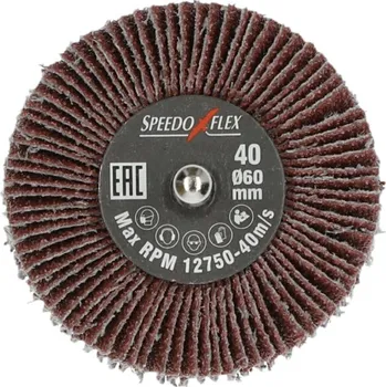 Brusný kotouč NORTON-CLIPPER Vřetenové lamelové kotouče 60x40mm x6mm SK(C) Zr 40 Flexovit SPEEDOFLEX